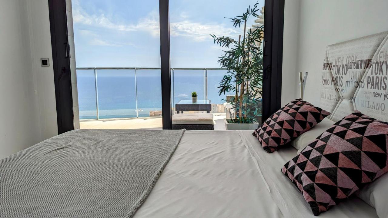 Sunset Waves Sea View Apartments Бенидорм Экстерьер фото