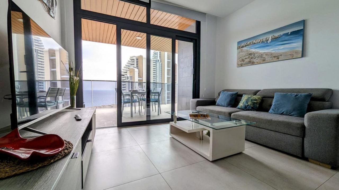 Sunset Waves Sea View Apartments Бенидорм Экстерьер фото